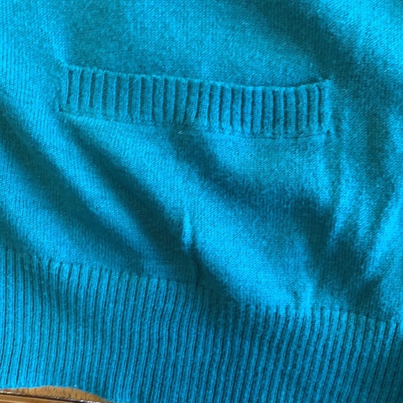 Beautiful blue/green cardigan - Picture 3 of 6